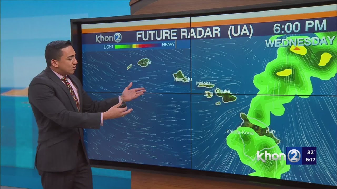 Drier conditions return behind of cold front - YouTube