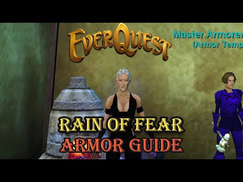 Everquest Guide - Rain of Fear - Armor Creation Guide