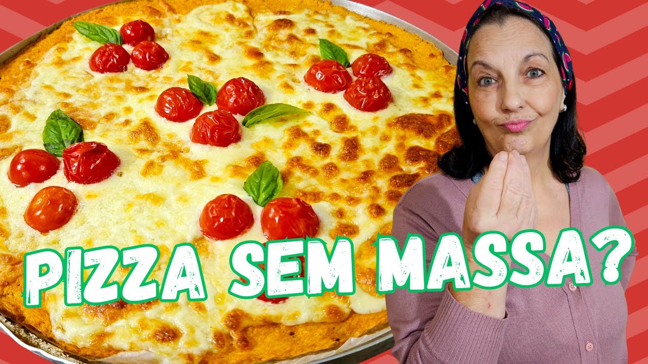 PIZZA ZERO CARBOIDRATO E PROTEICA - IDEAL PARA DIABÉTICO E CELÍACO