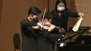 E. Grieg Violin Sonata No. 3 in C minor played by Donghyun Kim