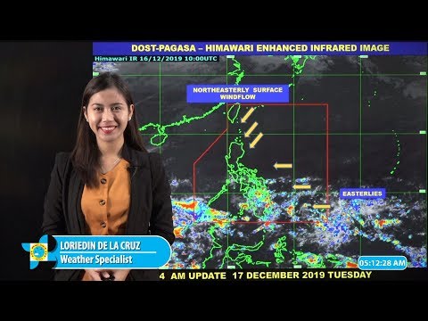 Public Weather Forecast Issued at 4:00 AM December 17, 2019