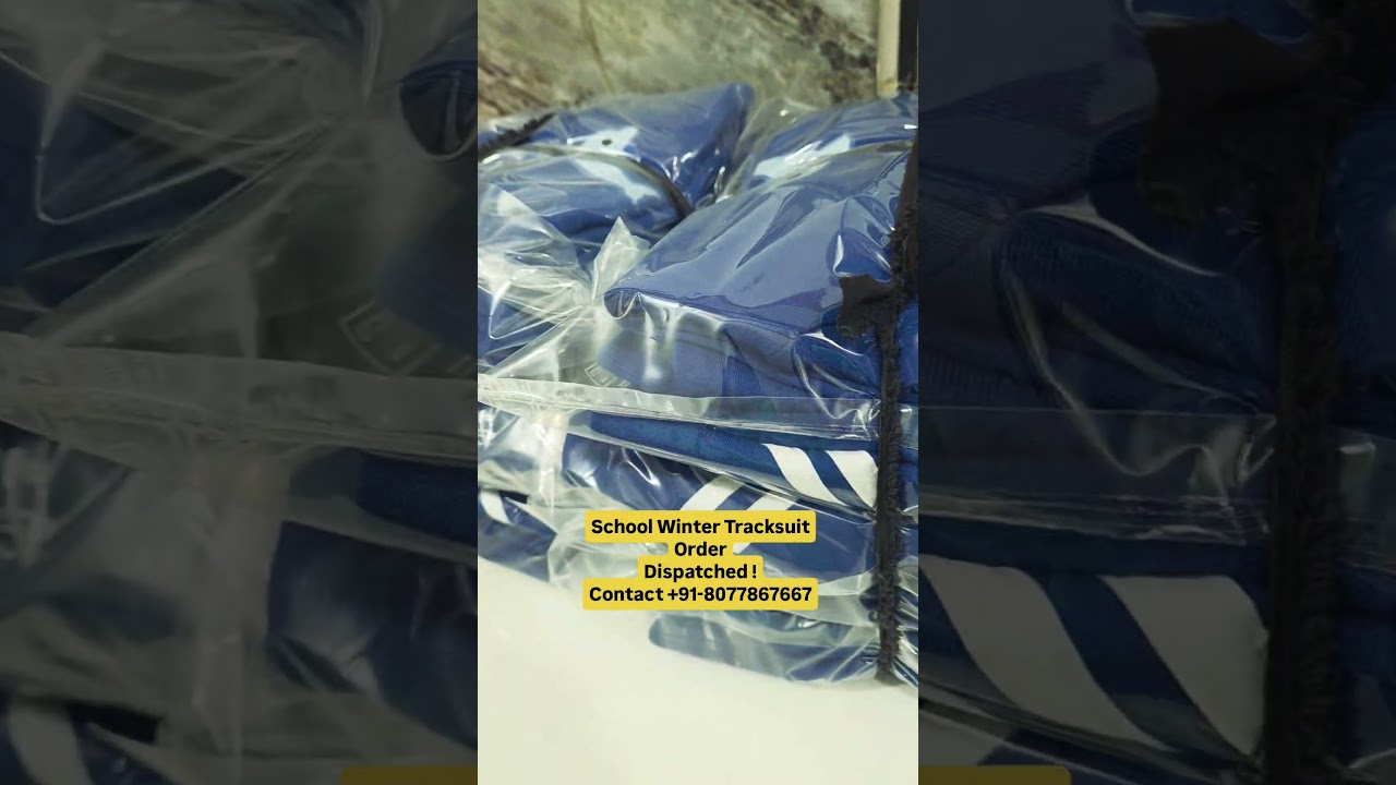 School Tracksuit Dispatch 🚚 | Bulk Order Ready | Shubham Enterprises 