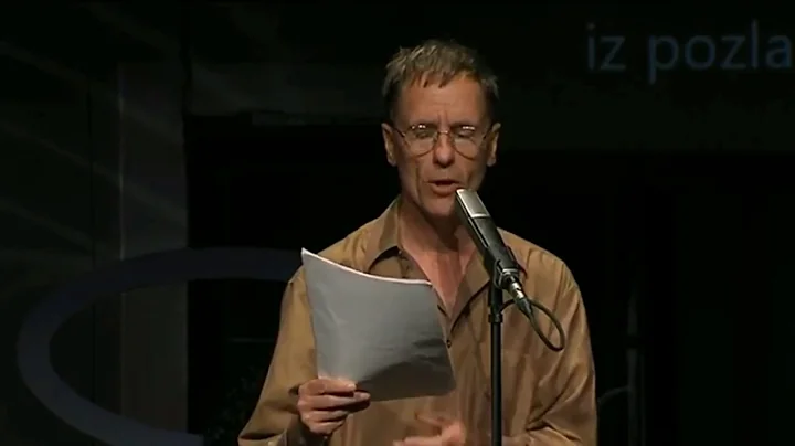 Gale Burns, UK Poet, reads at Slovenian Days of Po...