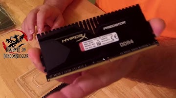 Unboxing of the Kingston HyperX Predator 16GB 3000MHz DDR4 Kit
