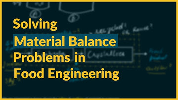 Solving Material Balance Problems | Food Engineering | Food Technology