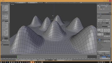 Simple Blender Terrain for AltSpaceVR