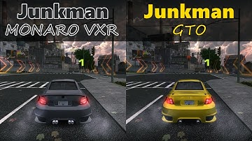 MONARO VXR VS GTO Junkman Performance Parts Drag Race in NFS MW