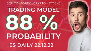 🔥 TOP SECRET TRADING STRATEGY ES DAILY 💰 88 % PROBABILITY