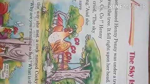 Date-26-08-2020#class-2#subject-English Reader#Ch-5#the sky is falling#reading book#