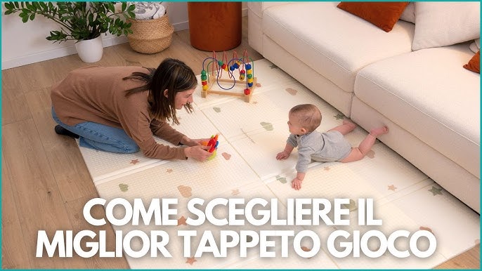 TUMMY TIME sul TAPPETO GIOCO per favorire lo SVILUPPO MOTORIO del NEONATO  da 0 a 3 MESI 