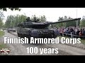 Finnish Armored Corps 100 Years Parade Complete - Modern, Cold War, WW2 Vehicles - FinTank100