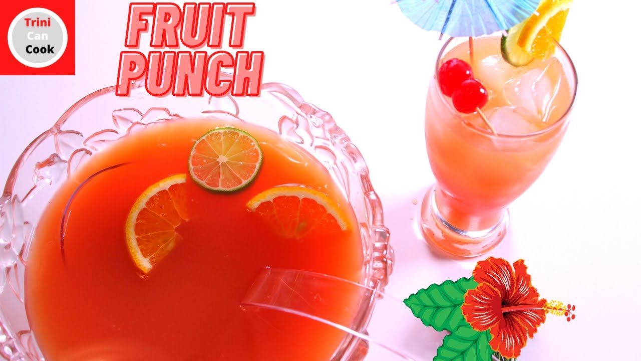 TROPICAL FRUIT PUNCH 🍹 🧡💛(#37)- freshly made with all the tropical ...