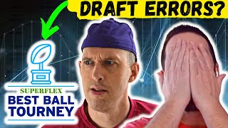 Can ONE Bad Move Ruin Our Shot at a Best Ball Championship? (Superflex Fantasy Football)