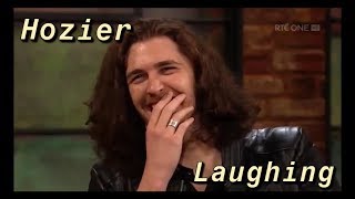 Hozier laughing compilation