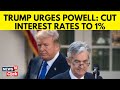 White House Says Trump Wrote Powell To Urge Lower Rates | White House Briefing | Leavitt | N18G