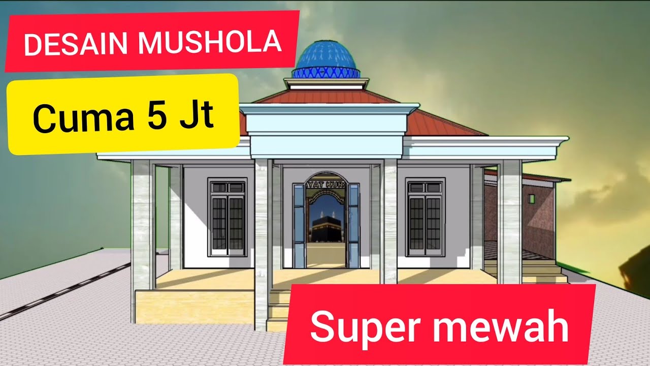 Desain Mushola Minimalis SUPER KECE YouTube