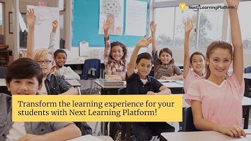 Transform the learning experience for your students with Next Learning Platform!
