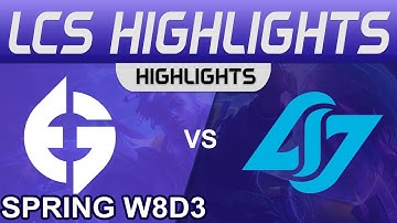 EG vs CLG Highlights LCS Spring Season 2022 W8D3 Evil Geniuses vs Conter Logic Gaming by Onivia