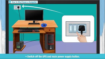 How to Shut Down a Computer | कंप्यूटर कैसे बंद करें | Kriti Educational Videos #computereducation