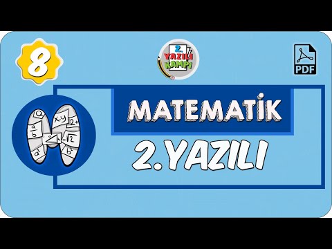 8. Sınıf Matematik | 1. Dönem 2. Yazılıya Hazırlık