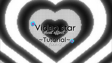 VSF|| Ghost Effect Tutorial! ||free|| slayfulbtc||🤍🖤✨video star free!🤍🖤🤍🖤 read disc!||~