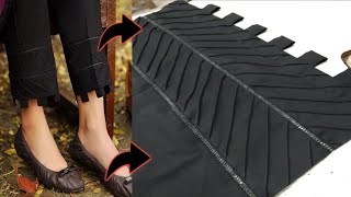 stylish trouser for women//how to make trouser design//trouser design 2021//New trouser design