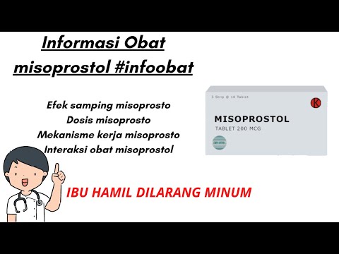 Video: Cara Mengambil Misoprostol: 11 Langkah (dengan Gambar)