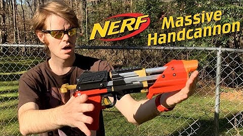 Nerf Mod: The Venturi, A Monster Nerf HandCannon