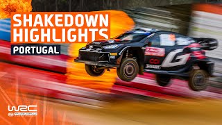 Shakedown Highlights | WRC Vodafone Rally de Portugal 2024 Resimi