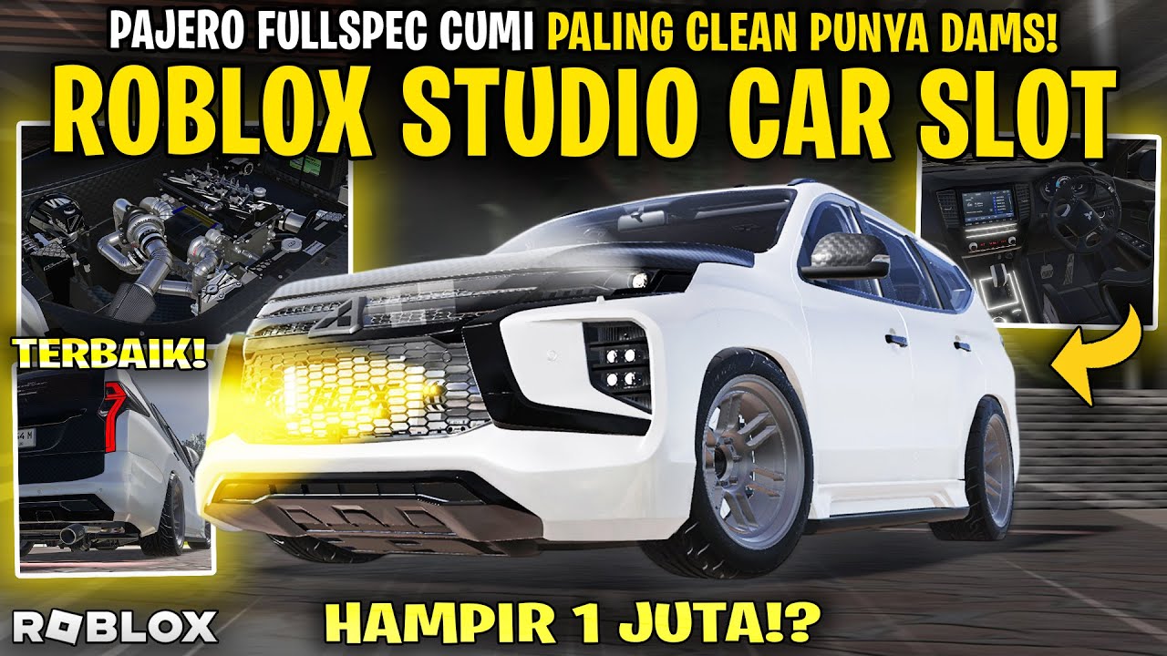 offline 3d REVIEW PAJERO TUNED FULLSPEC CUMI BARU SLOT CAR DAMSTUNINK ! HABIS 1 JUTA - Roblox Studio Slot Car