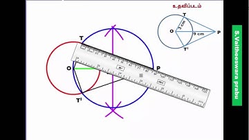10th Maths Practical Geometry Tangent to a Circle From a Point Outside the Circle
