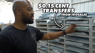 Starting A Clothing Brand with 15 Cent Heat Transfers from TKOSales