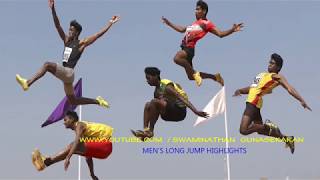 MEN'S LONG JUMP HIGHLIGHTS AT ANNA INTER ZONE -2018 .KONGU NADU Resimi