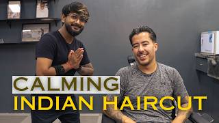 Soothing Indian ASMR Haircut & Head Massage at Nomad Barber Mumbai
