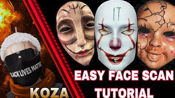 *FREE* HOW TO FACE SCAN ANY FACE NBA 2K21 PENNYWISE ANONYMOUS JOKER CHUCKY FACE SCAN
