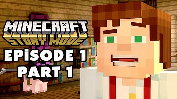 Minecraft: Story Mode - Episode 1: The Order of the Stone - Gameplay Walkthrough Part 1 (PC)