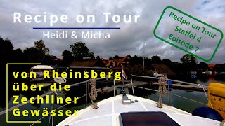 Bootsfahrt von Rheinsberg über die Zechliner Gewässer zu B&M (Recipe on Tour Staffel 4 Episode 7).