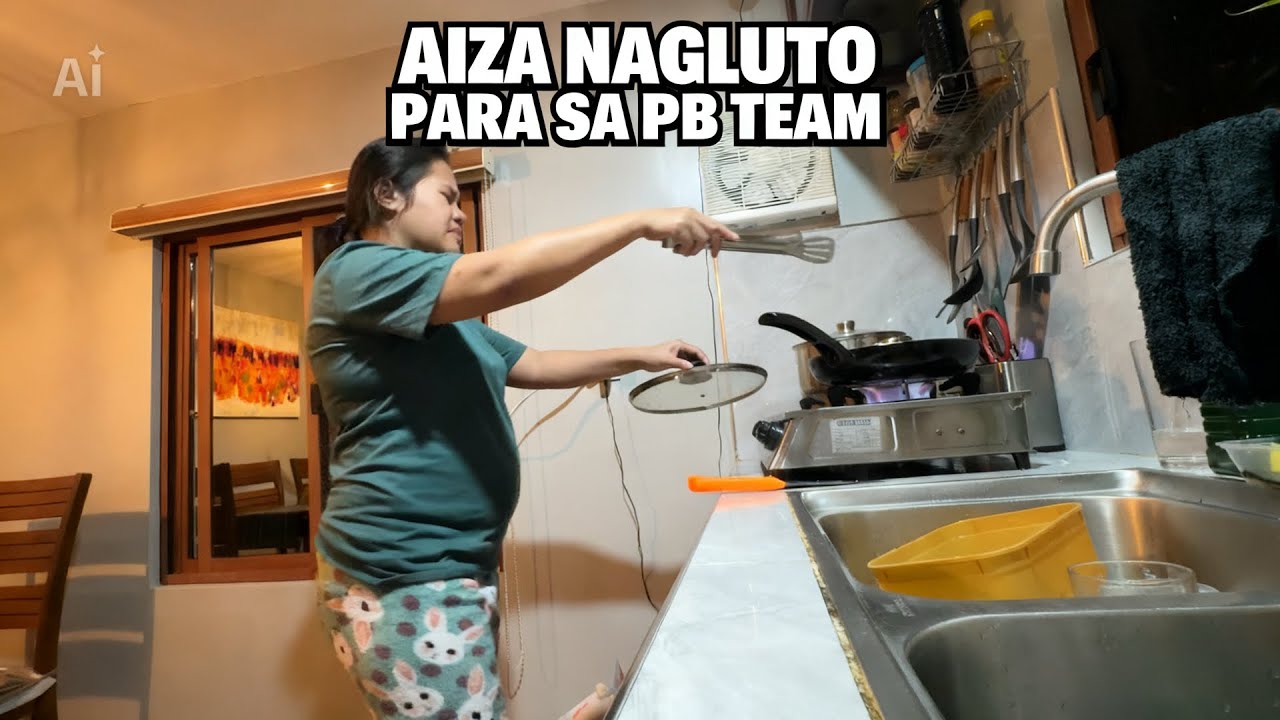 😱AIZA PINAGLUTO ANG PB TEAM 