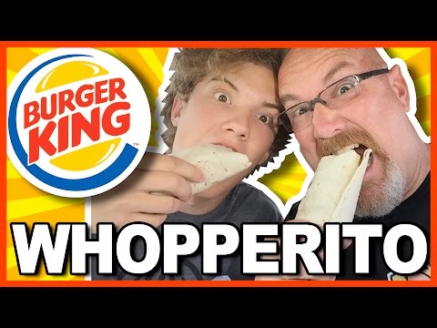 Burger King Whopperito Review with Ken & Ben in Ohio