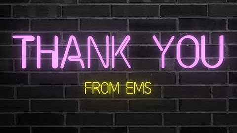 Thank You Video from San Mateo County EMS