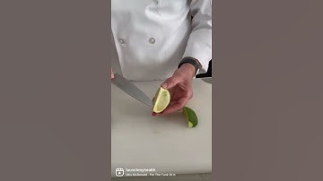 How To Cut a Lime Into Wedges