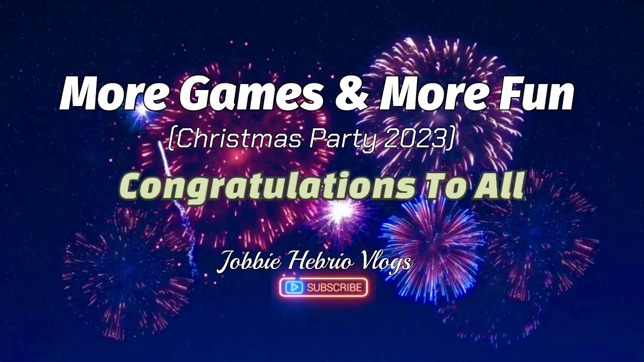 More Games More Fun Christmas Party 2023 jobbiehebriovlogs viral more-games-more-fun-christmas-party-2023-jobbiehebriovlogs-viral
