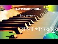 Anondoloke piano tutorials -আনন্দলোকে মঙ্গলালোকে - Easy piano Tutorial Mp3 Song