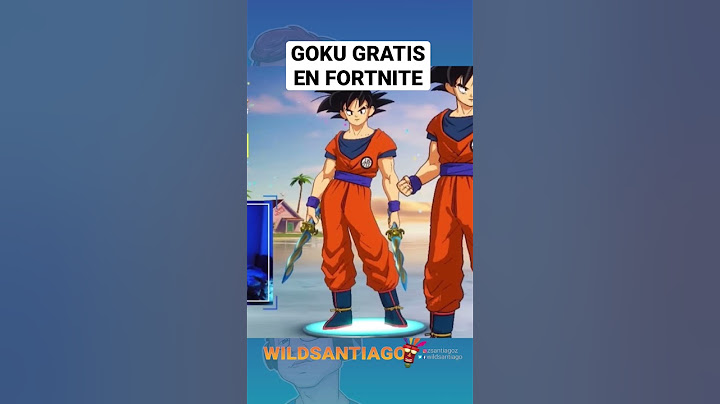 CÓMO TENER LA SKIN DE GOKU GRATIS EN FORTNITE! #fortnite #shorts #goku