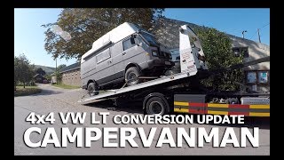 The transition is complete! - Walt the 4x4 VW LT - Self Build Journal - #19 - CamperVanMan