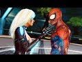 Black Cat Seduces Spider-Man Scene - Spider-Man Edge Of Time