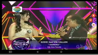 Duet Romantis !! Via Vallen Feat Sodik - Kandas - Live Bintang Pantura 4 Indosiar