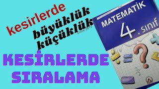 4.sınıf KESİRLERİ SIRALAMA