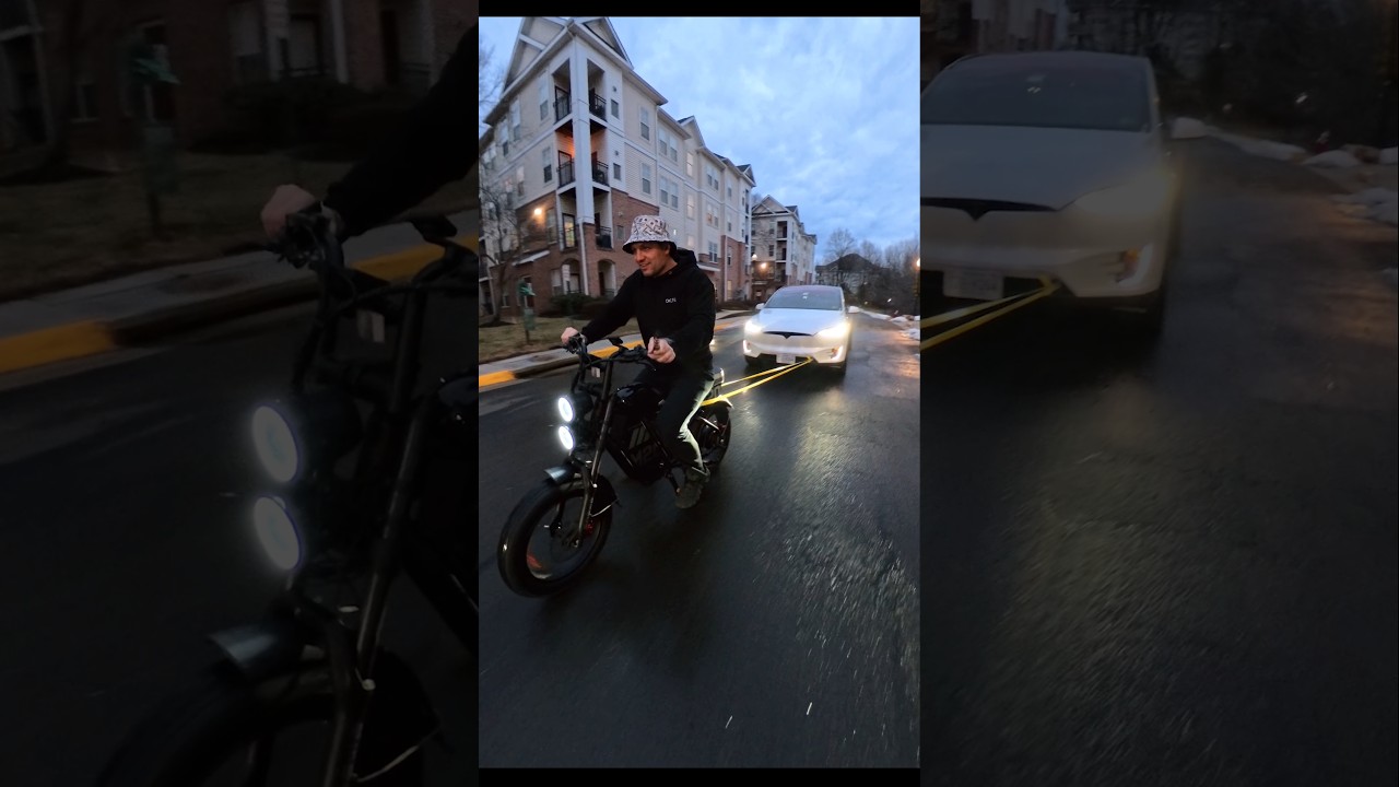 This Ebike can tow 15 000 lbs Engwe M20 3.0 #shorts #ebike #bikelife #electric #ev #emoped
