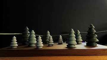 Handmade Sound Sculpture Piezo Wood Block Forest Electronic Soundscape